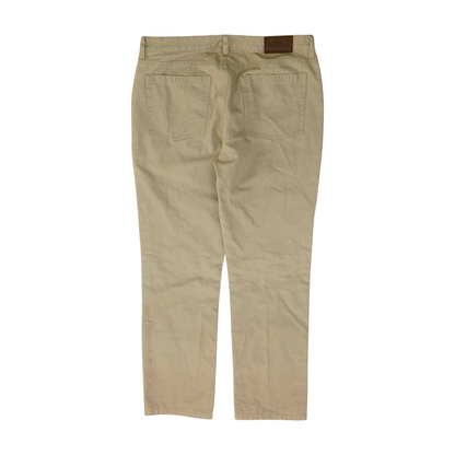 Beige Regular Jeans