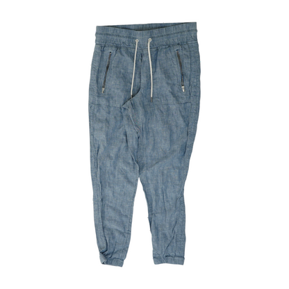 Blue Tapered Pants