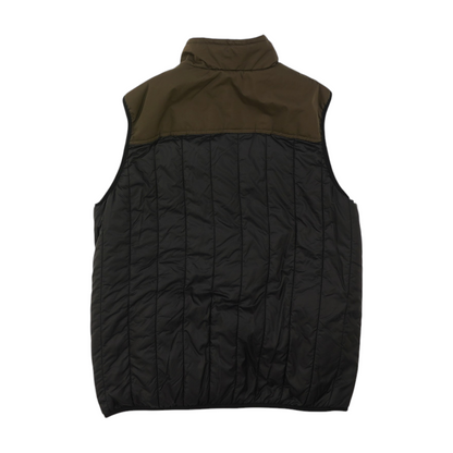 Black Color Block Vest