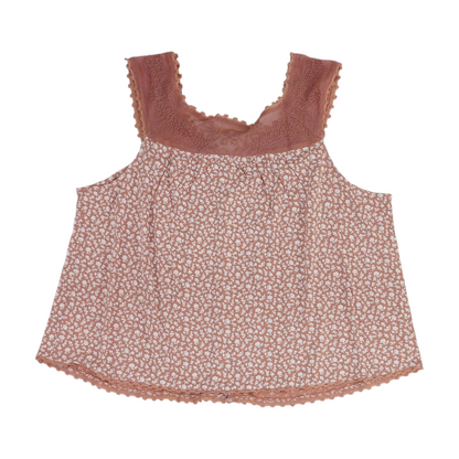 Pink Floral Blouse