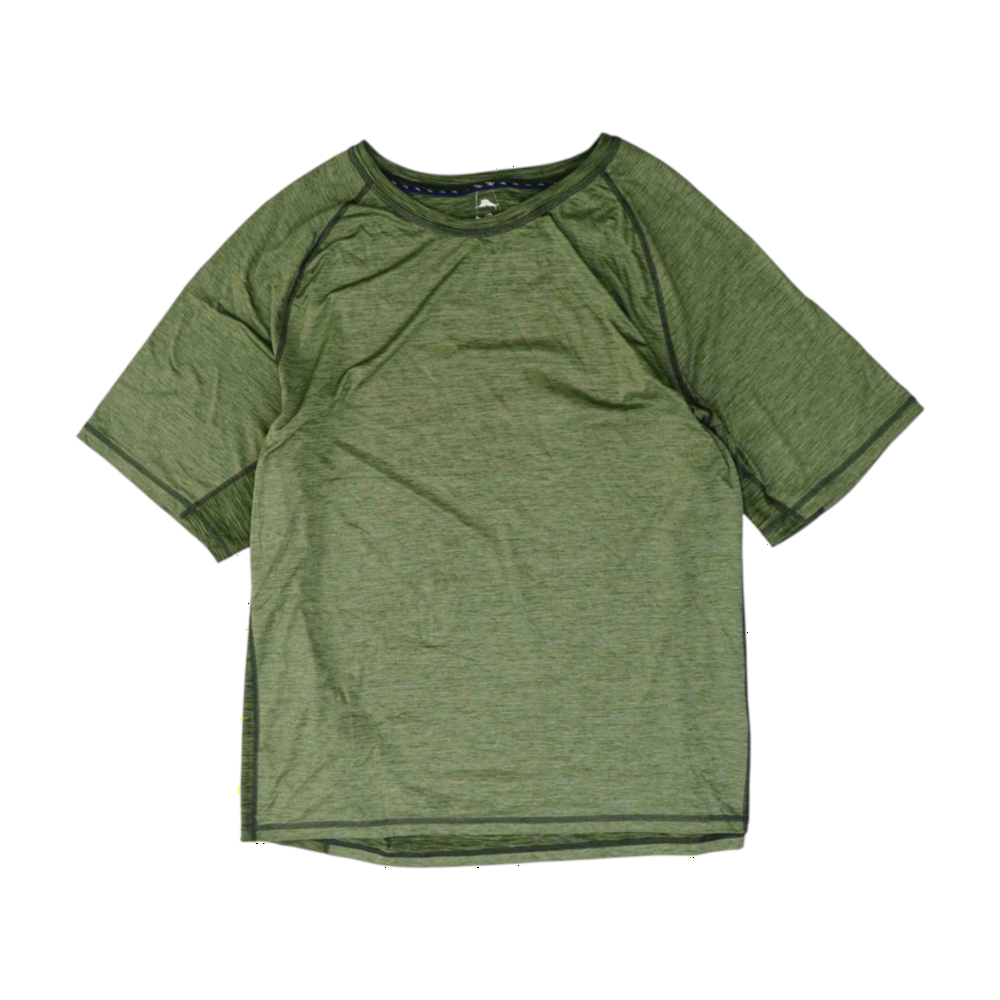 Tommy Bahama Green Solid Active T-Shirt – Image 1