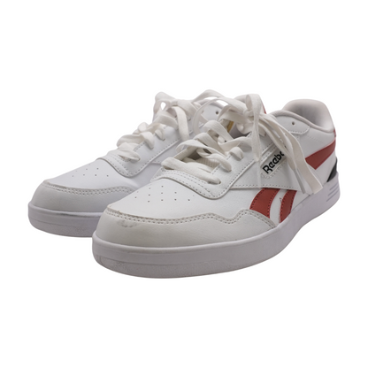 White Low-Top Athletic Shoes