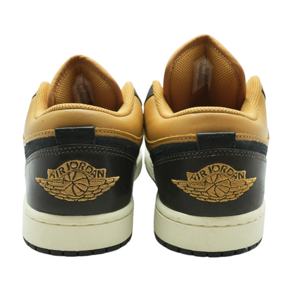 Jordan 1 Low SE Flax Baroque Brown Low-Top Athletic Shoes