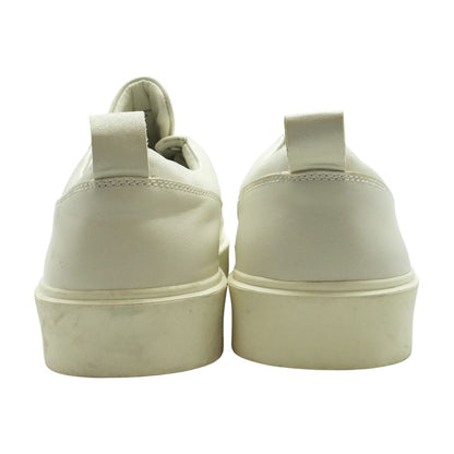 Beige Leather Lace Up Casual Shoes