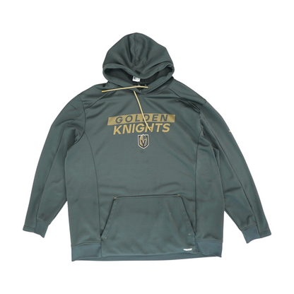 Gray Vegas Golden Knights Solid Hoodie Pullover