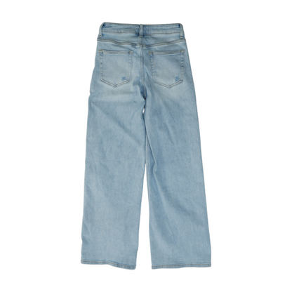 Blue Wide Leg Jeans