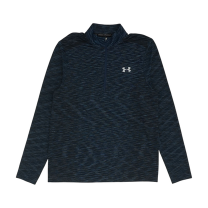 Navy Solid 1/4 Zip Pullover