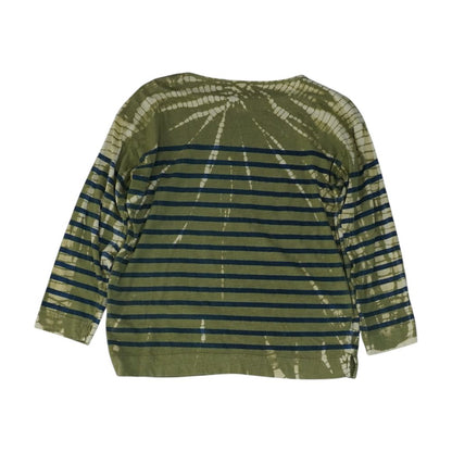 Olive Striped Blouse
