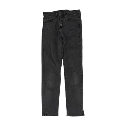 Black Solid Jeans