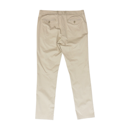 Khaki Straight Pants
