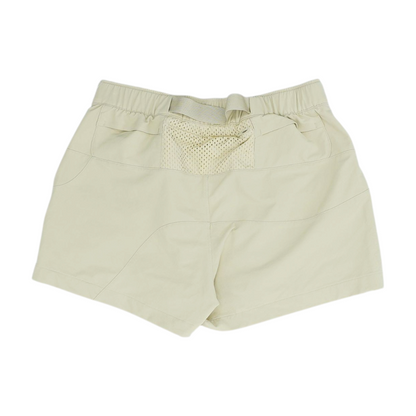 Khaki Solid Active Shorts
