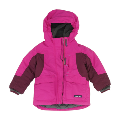 Magenta Color Block Jacket