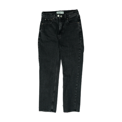Black Straight Jeans