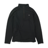 Black Solid 1/4 Zip Pullover