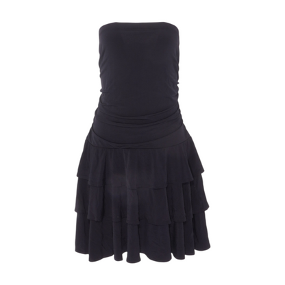Black Plus Size Mini Dress