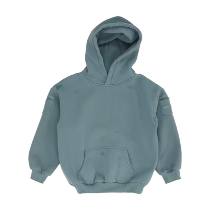 Blue Hoodie Pullover