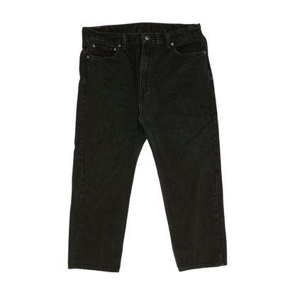 505 Black Regular Jeans
