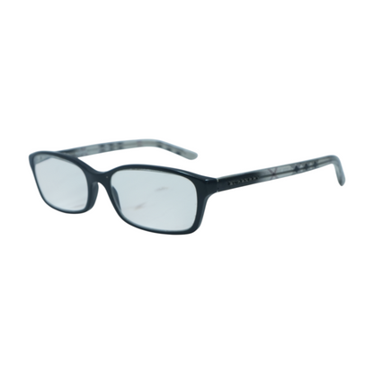 Black B 2073 Rectangle Prescription Eyewear