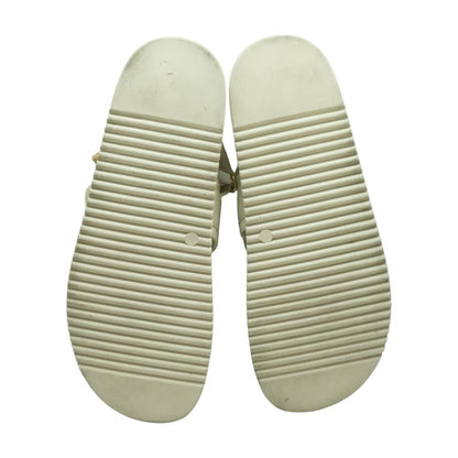 Beige Flat Sandals