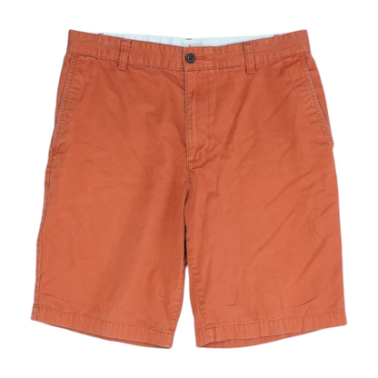 Orange Chino Shorts