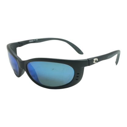 Black Fathom Oval Sunglasses
