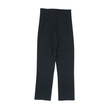 Black Solid Pants