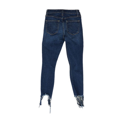 Navy Solid Jeans