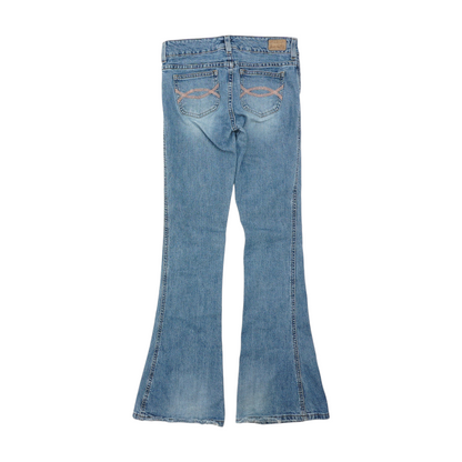 Blue Solid Slim Jeans