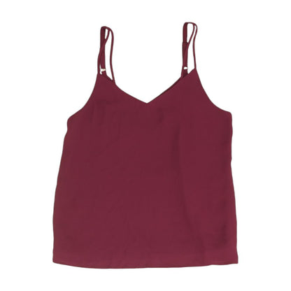 Purple Solid Sleeveless Blouse