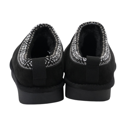 Black Slip-On Flats