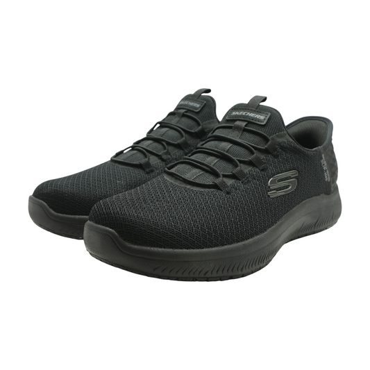 Black Low-Top Athletic Shoes