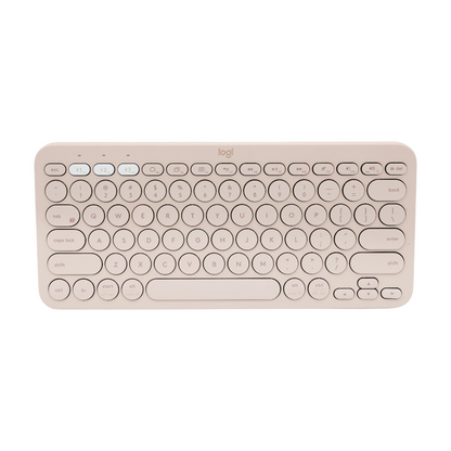 Pink K380 Multi-Device Bluetooth Keyboard Keyboard