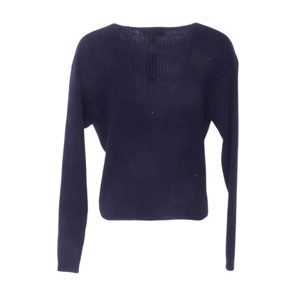 Navy Cardigan Sweater