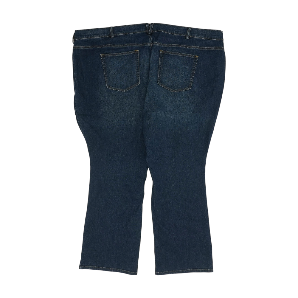 Navy Plus Straight Jeans