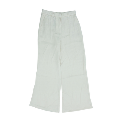 Beige Wide Leg Pants