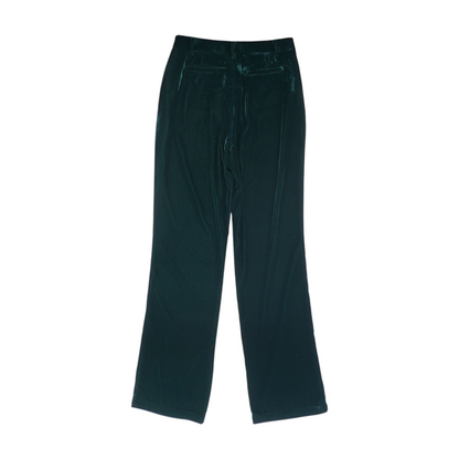 Green Straight Pants