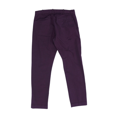Maroon Slim Pants