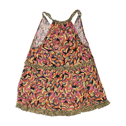 Multi Tropical Sleeveless Blouse