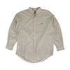 Beige Check Long Sleeve Button Down