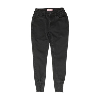 Black Solid Jeans