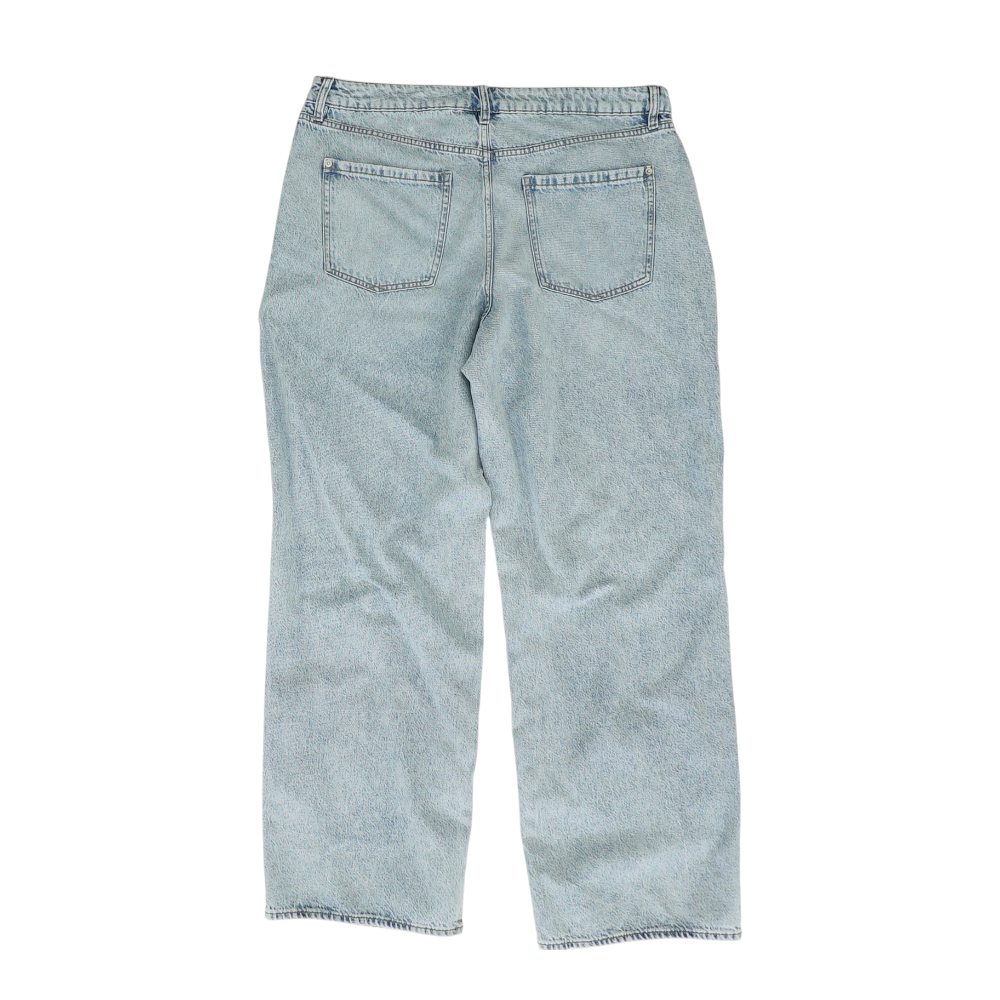 Blue Tall Wide Leg Jeans