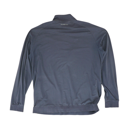 Navy Solid 1/4 Zip Pullover