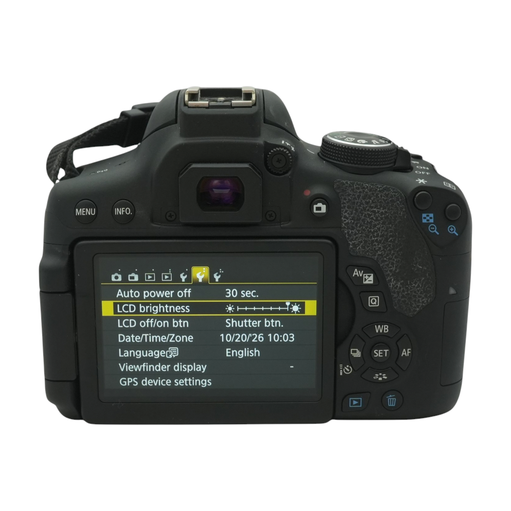 EOS Rebel T6i 24MP DSLR Camera
