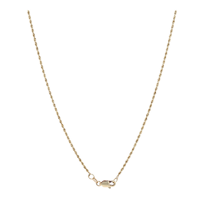 1/10 ctw 14K Two-Tone Gold Diamond Pendant Necklace