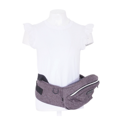 Gray Baby Hip Seat Carrier