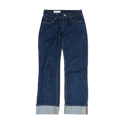 Blue Straight Jeans