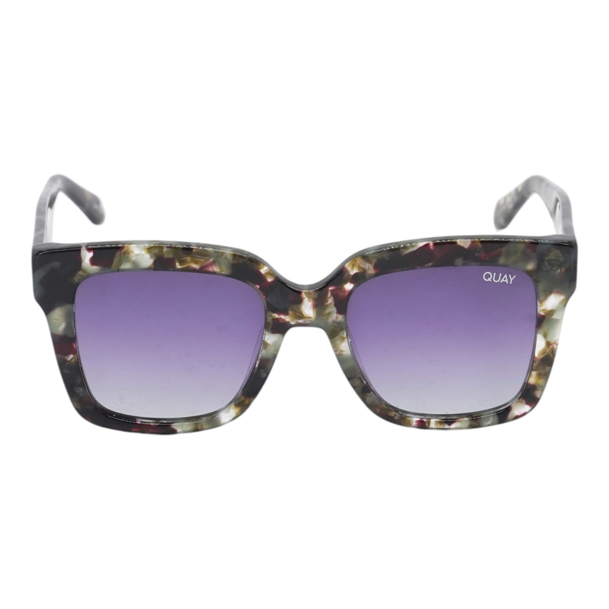 Gray Icy Square Sunglasses