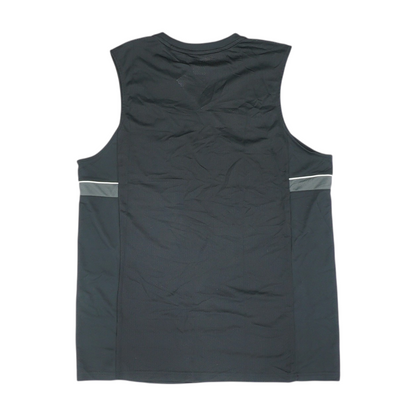 Black Solid Active Tank