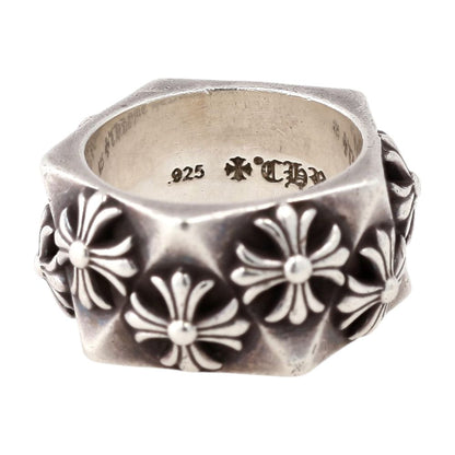 Sterling Silver CH Pentagon Band