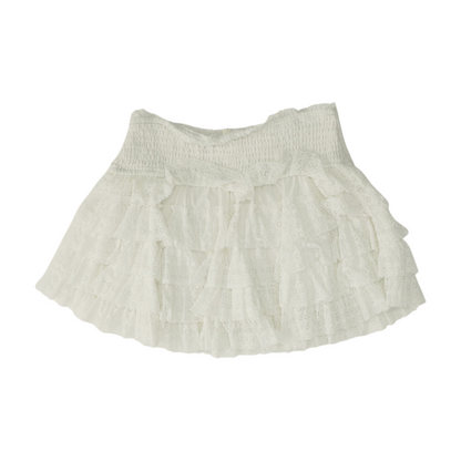 White Mini Skort